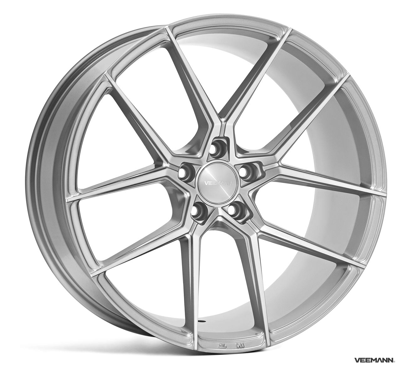 20" Veemann V-FS39 - Silver Machined Face T5 | T6 *Staggered*