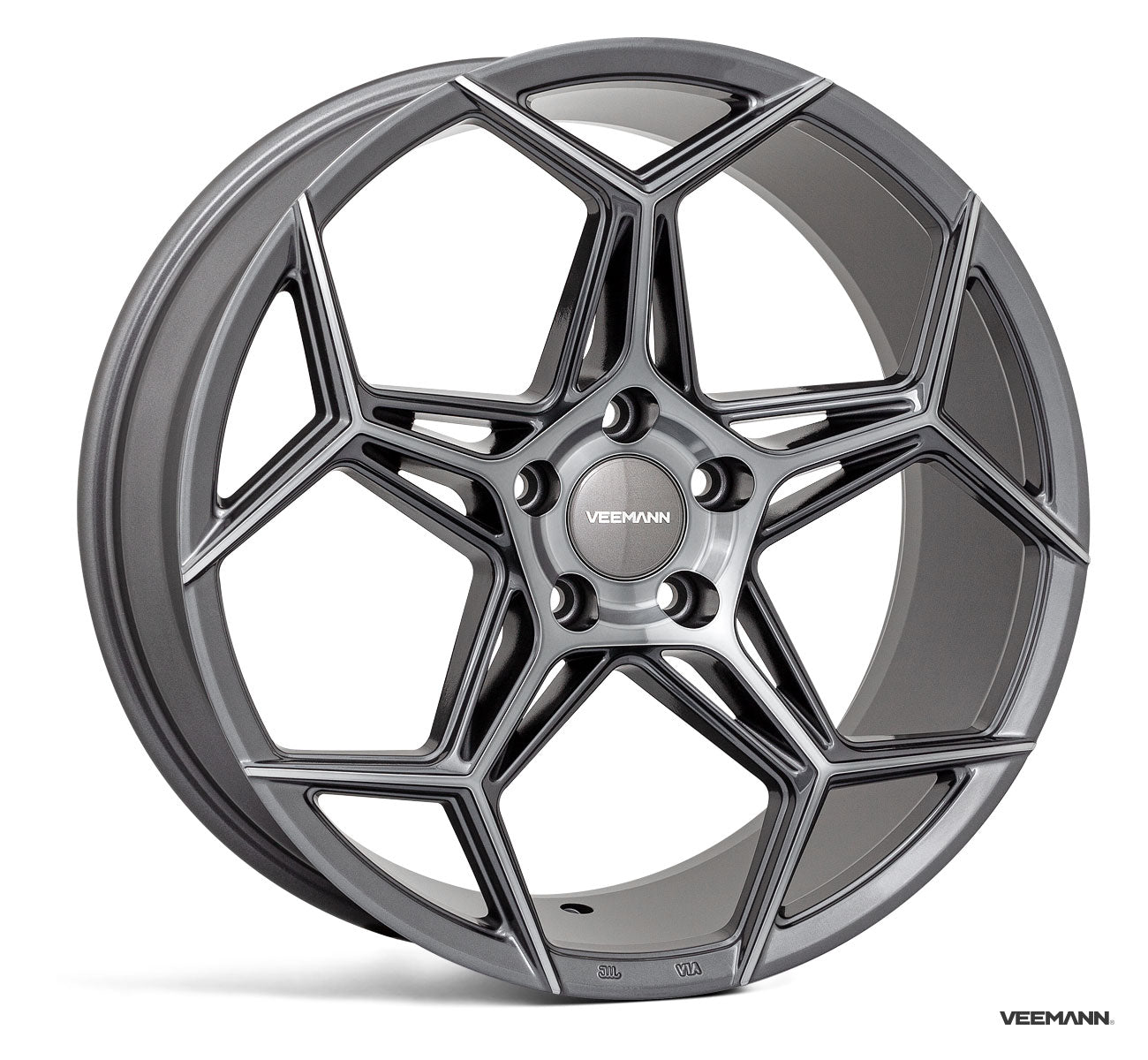 18" Veemann V-FS40 - Graphite Machined Face (Mercedes)