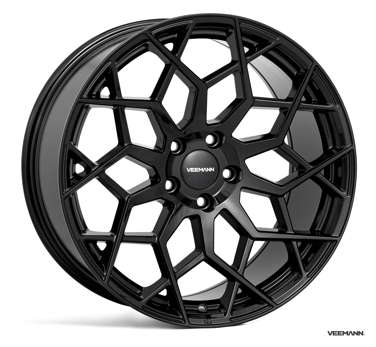 18" Veemann V-FS42 - Black (Mercedes) *Staggered*
