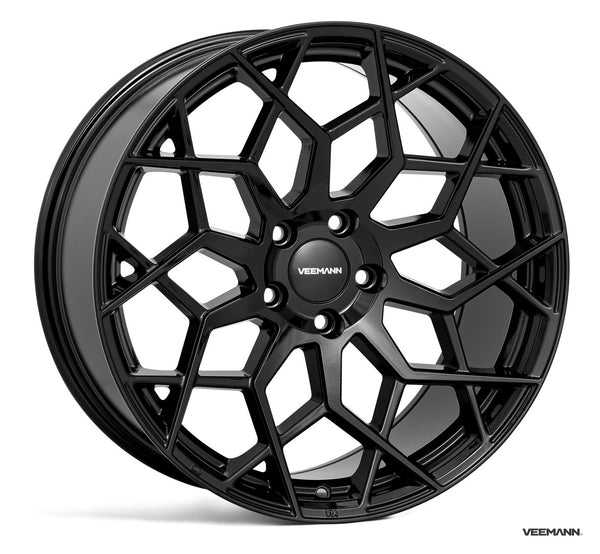 18" Veemann V-FS42 - Black (Mercedes) *Staggered*