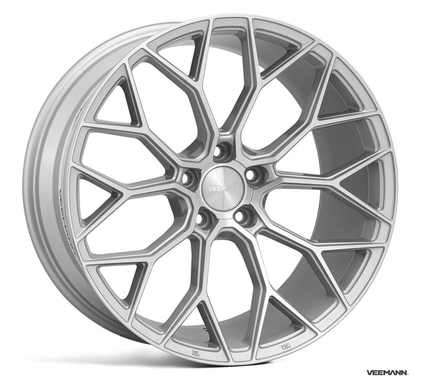 18" Veemann V-FS66 - Silver Machined Face (Skoda)
