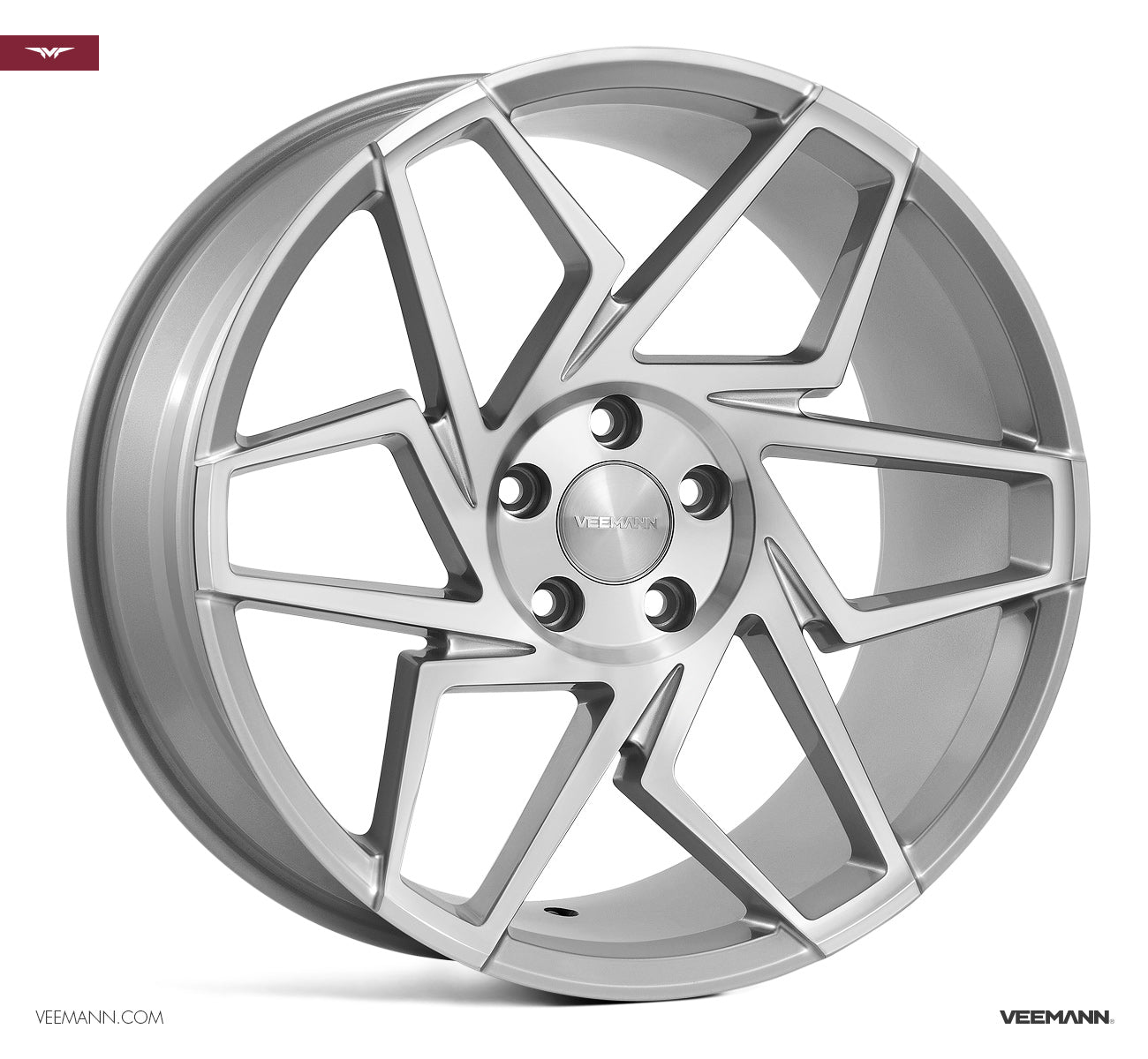 20" Veemann V-FS27R - Silver Machined Face T5 | T6