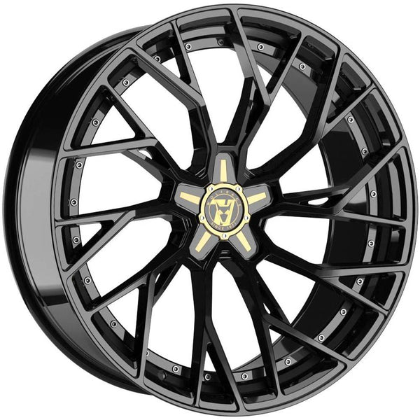 18" Wolfrace 71 Voodoo - Black (Audi)