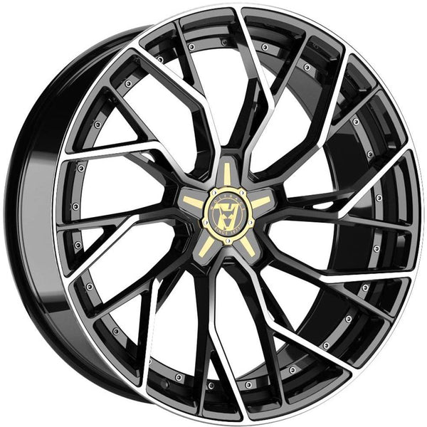18" Wolfrace 71 Voodoo - Black Polished (SEAT.)
