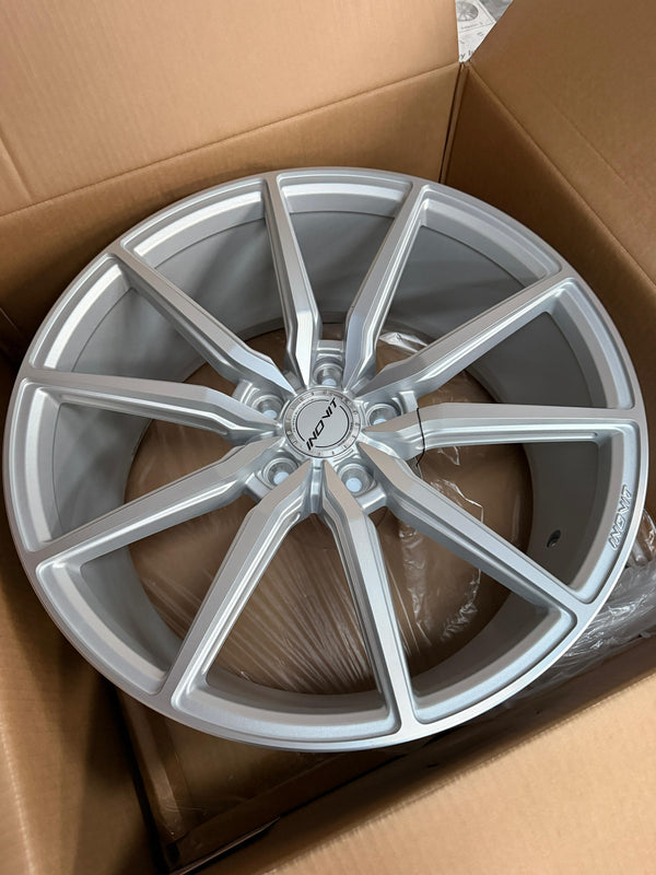 19" Inovit Frixion 5 - Silver Machined (Audi, VW, Seat, Skoda, Mercedes) *CLEARANCE*