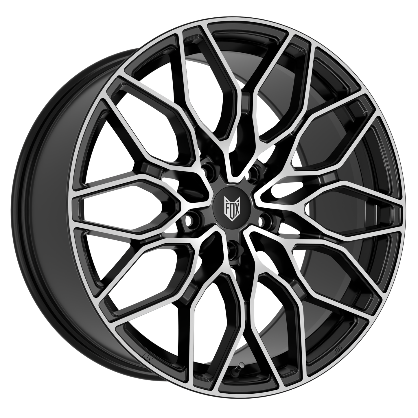 20" FOX FX9 - Black Polished (BMW)