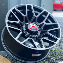 20" Hartes Metal Monster - Black Machined Dark Tint  (Ford Ranger)