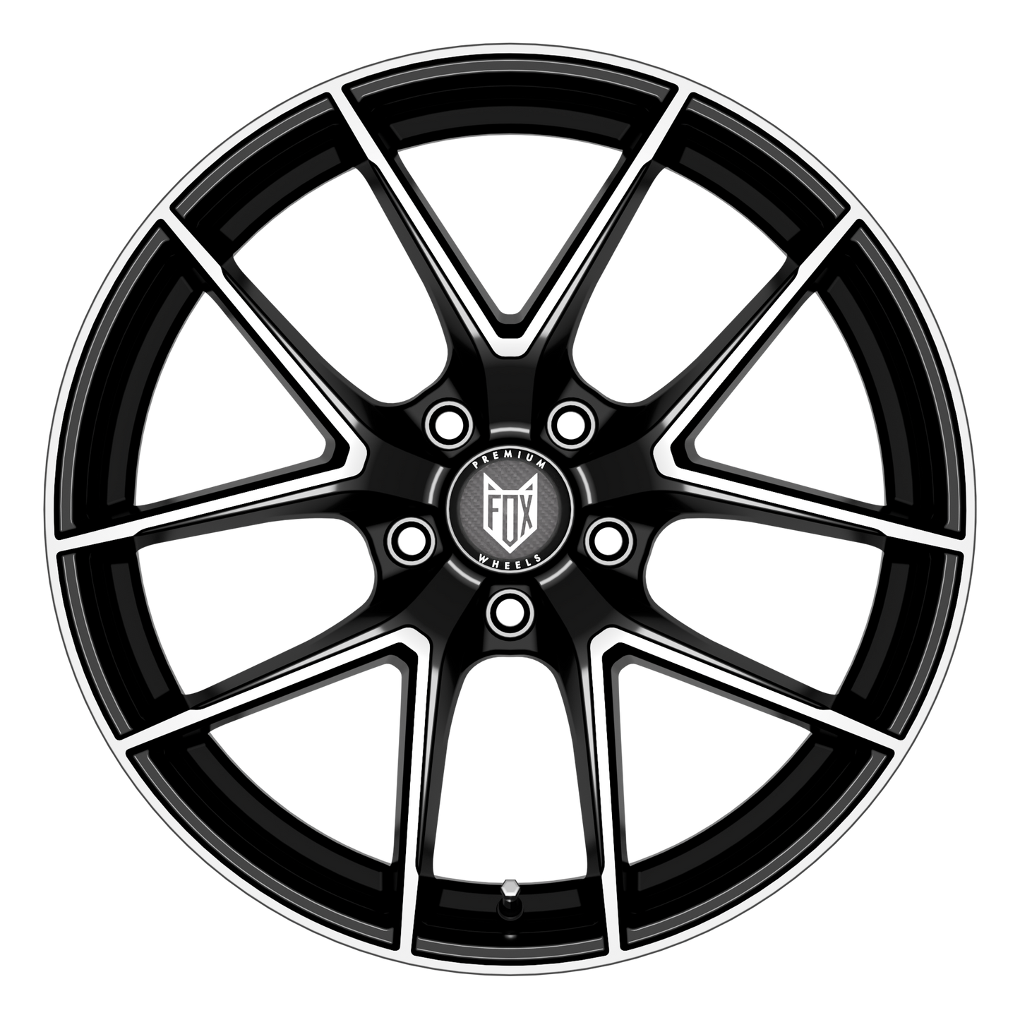 17" Fox FX5 - Black Polished