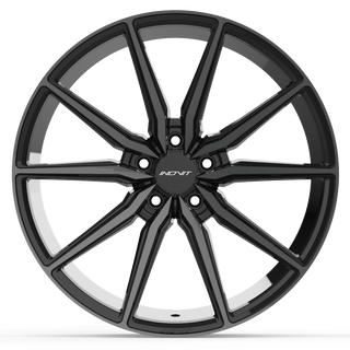 20" Inovit Frixion 5 - Black Machined Dark Tint (Staggered)