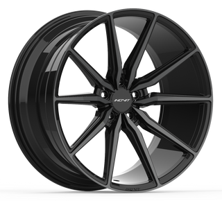 20" Inovit Frixion 5 - Black Machined Dark Tint (Staggered)