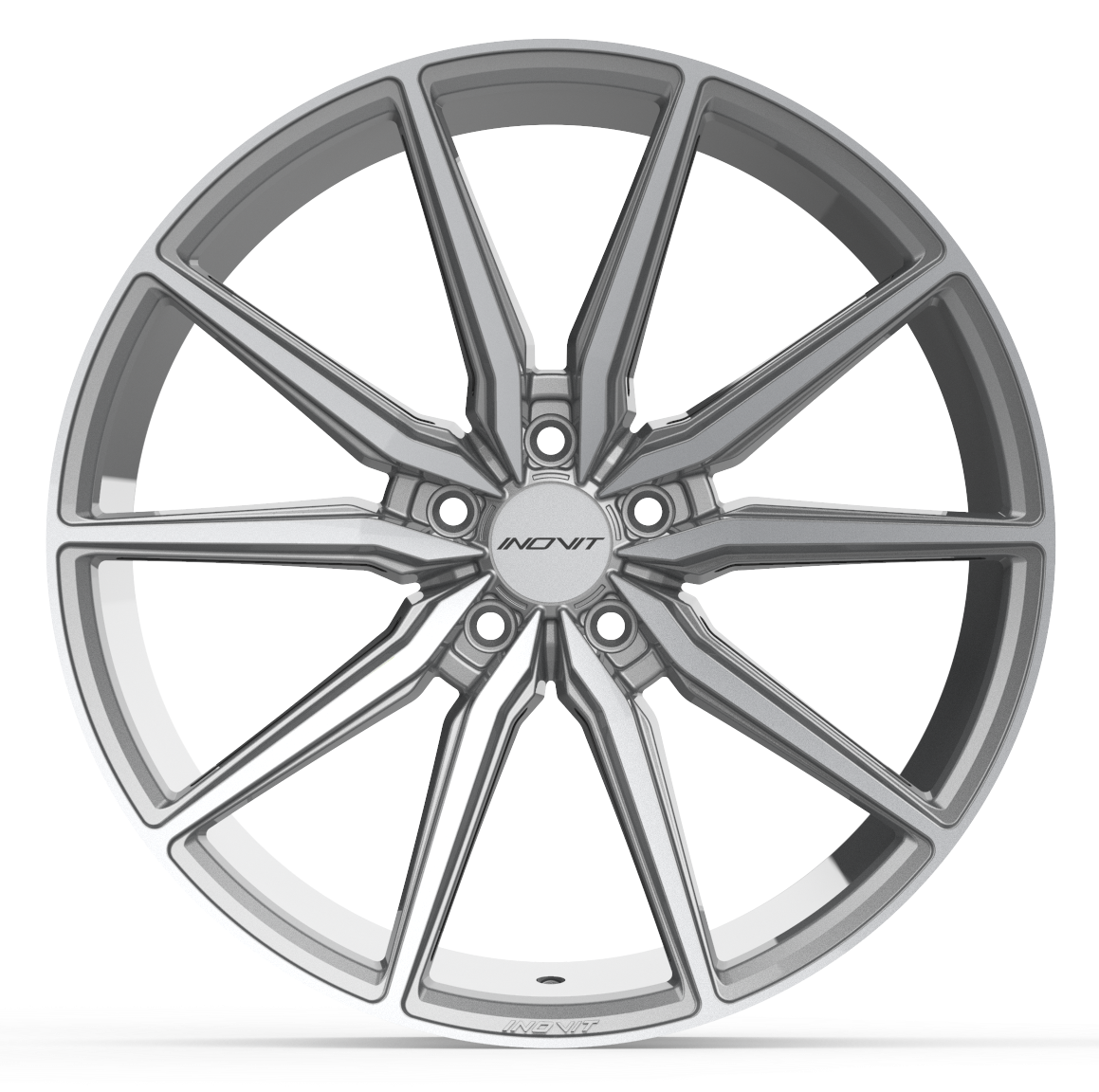19" Inovit Frixion 5 - Silver Machined Face