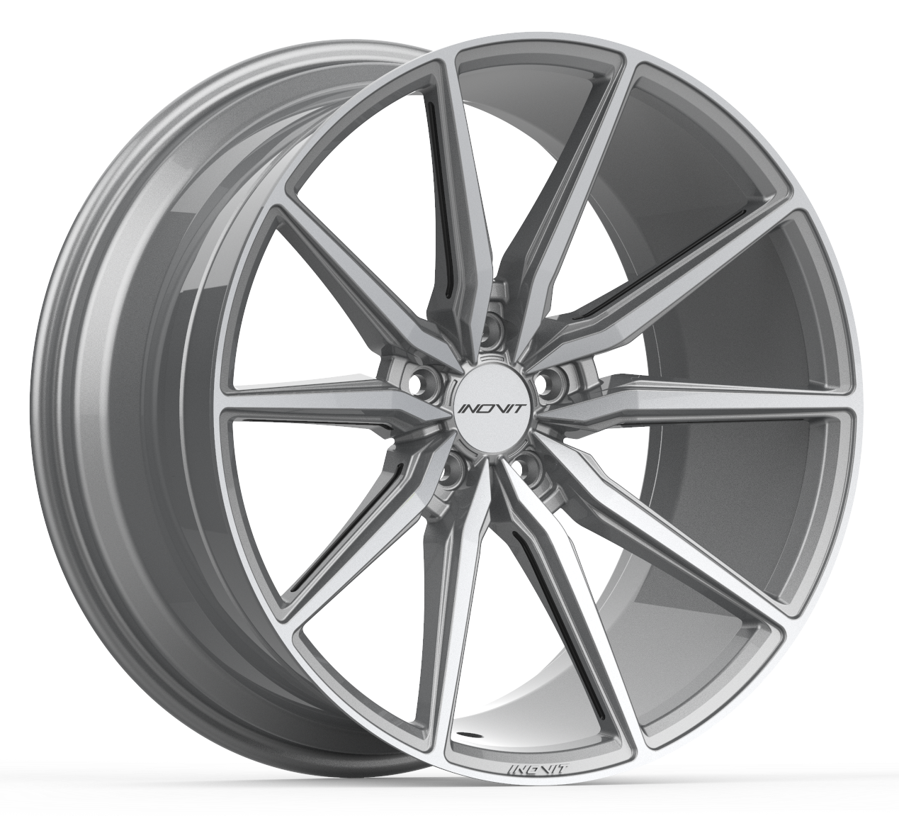 19" Inovit Frixion 5 - Silver Machined Face