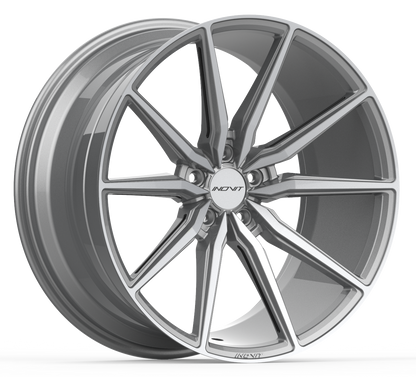 19" Inovit Frixion 5 - Silver Machined Face