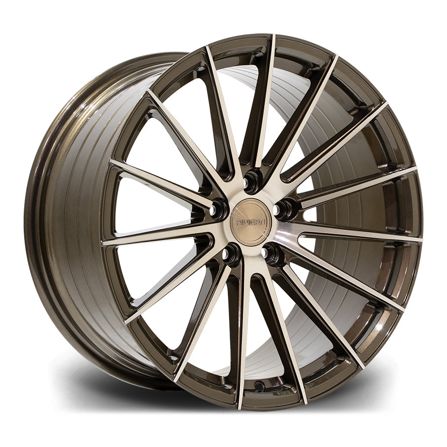 19-inch Riviera RF105 Bronze Double Dark Tint alloy wheels