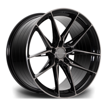20" Riviera RF107 - Black Machined Dark Tint