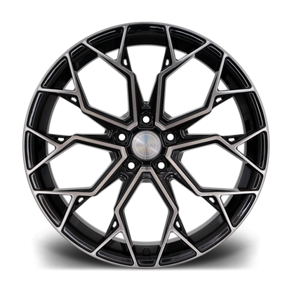 19" Riviera RF5 - Black Machined Dark Tint