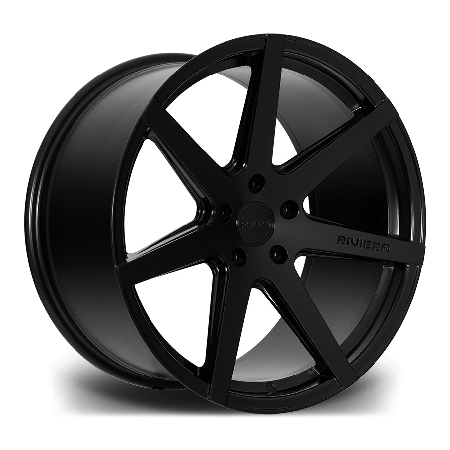 20-inch Riviera RV177 Matt Black alloy wheels