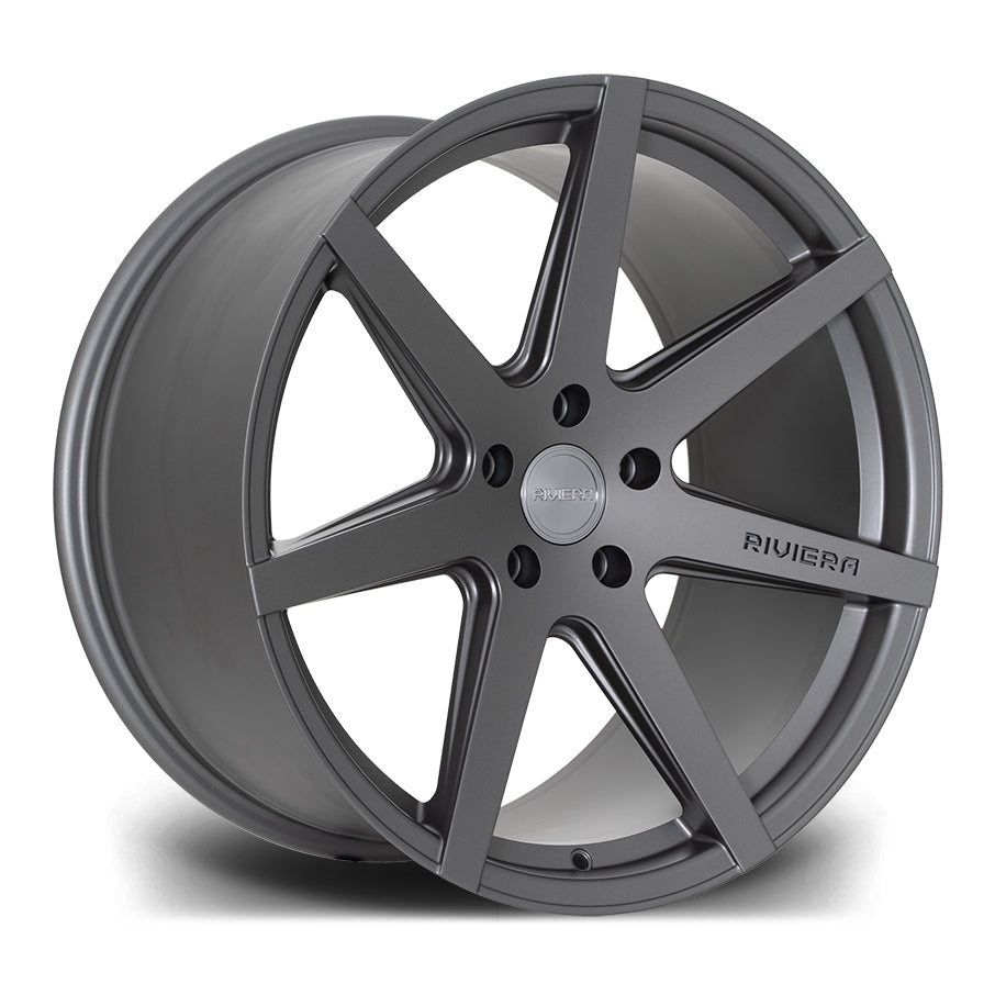 20-inch Riviera RV177 Matt Gunmetal alloy wheels