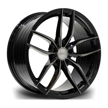19" Riviera RV195 - Black Machined Dark Tint