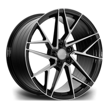 20" Riviera RF106 - Black Machined Dark Tint