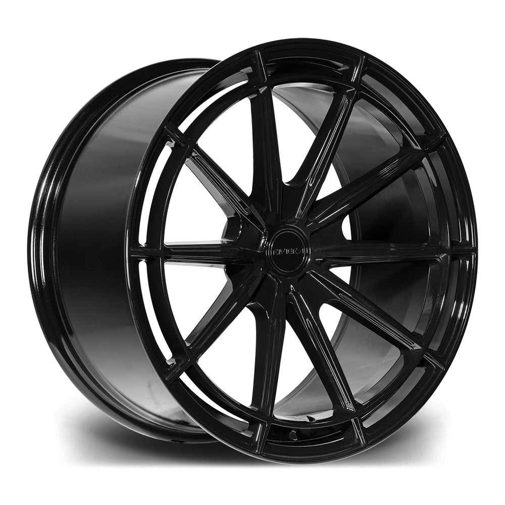 19-inch Riviera RF21 Gloss Black alloy wheels