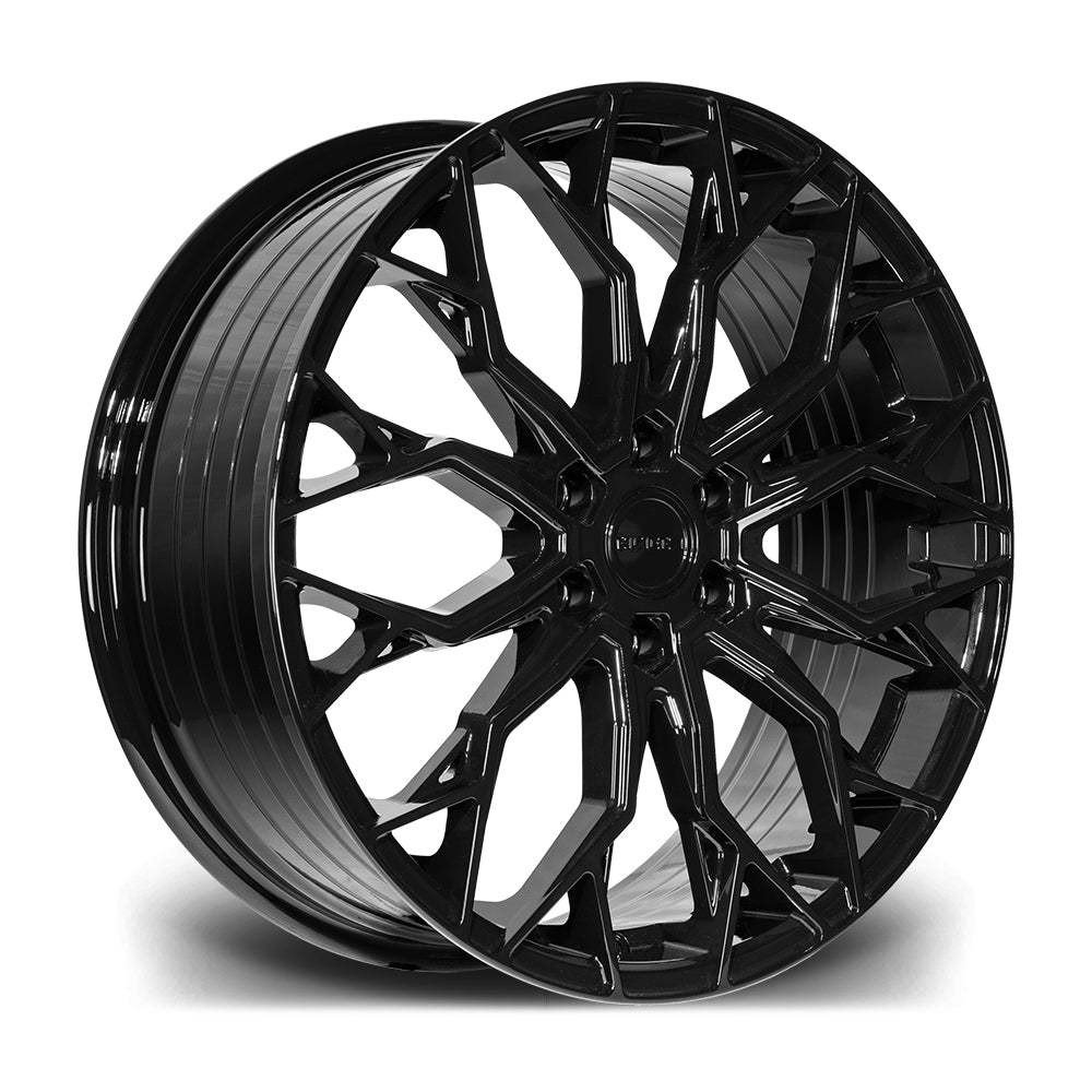 20-inch Riviera RF5 Gloss Black alloy wheels