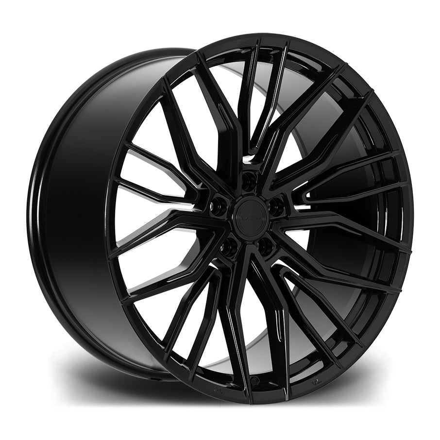 19-inch Riviera RF9 Gloss Black alloy wheels