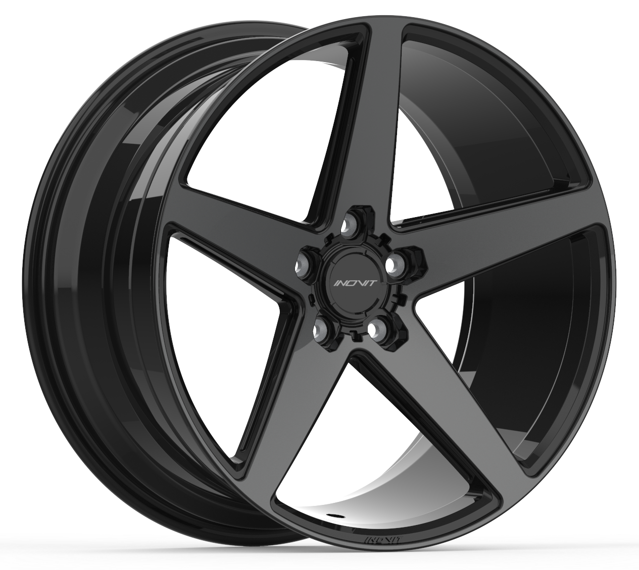 20" Inovit Rotor - Black Machined Dark Tint