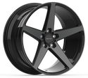 20" Inovit Rotor - Black Machined Dark Tint