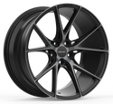 20" Inovit Speed - Black Machined Dark Tint (Staggered)