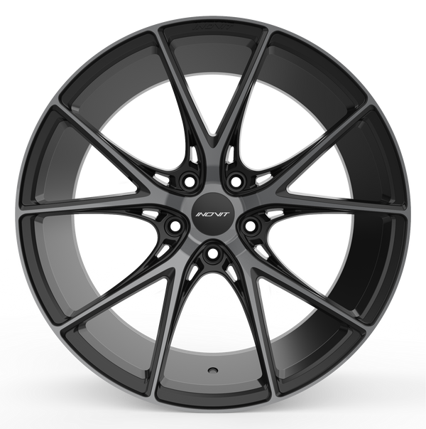 20" Inovit Speed - Black Machined Dark Tint (Staggered)