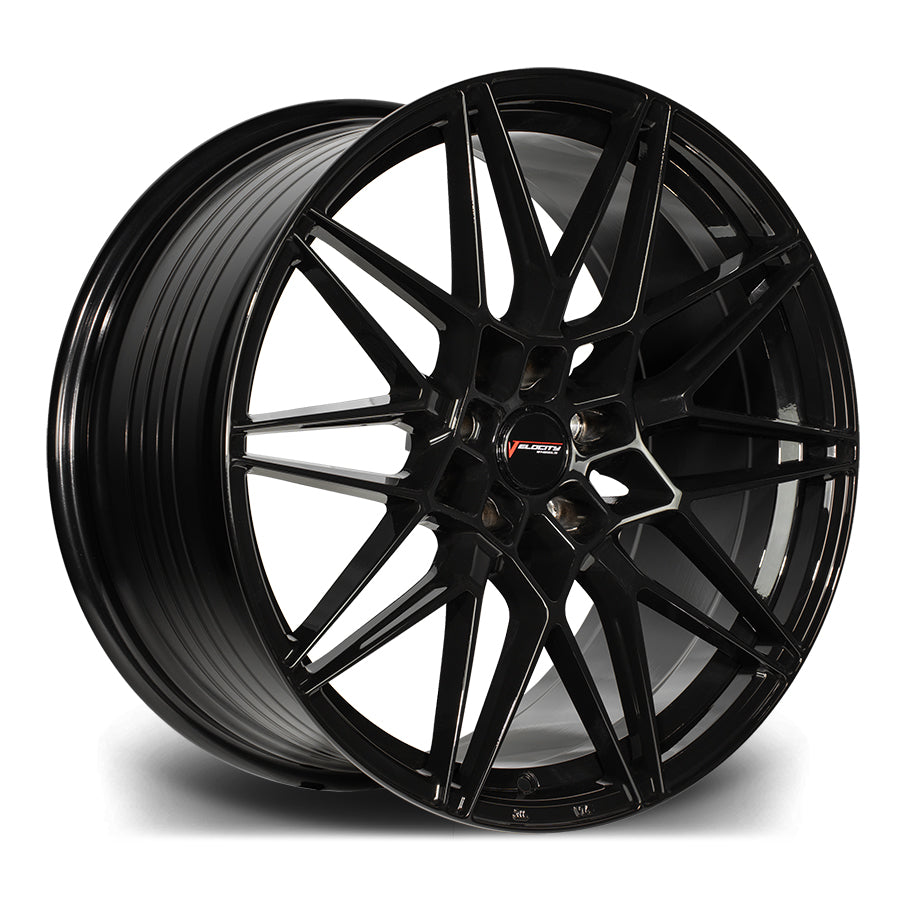 20-inch Velocity VF10 Gloss Black alloy wheels