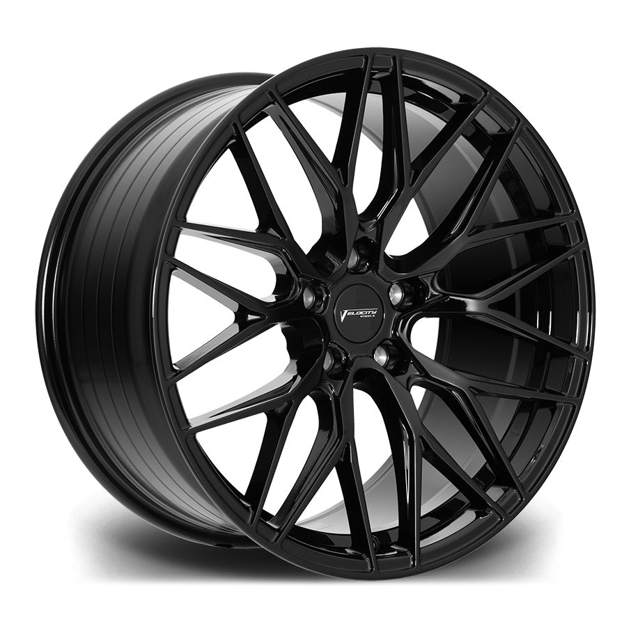 20-inch Velocity VF1 Gloss Black alloy wheels
