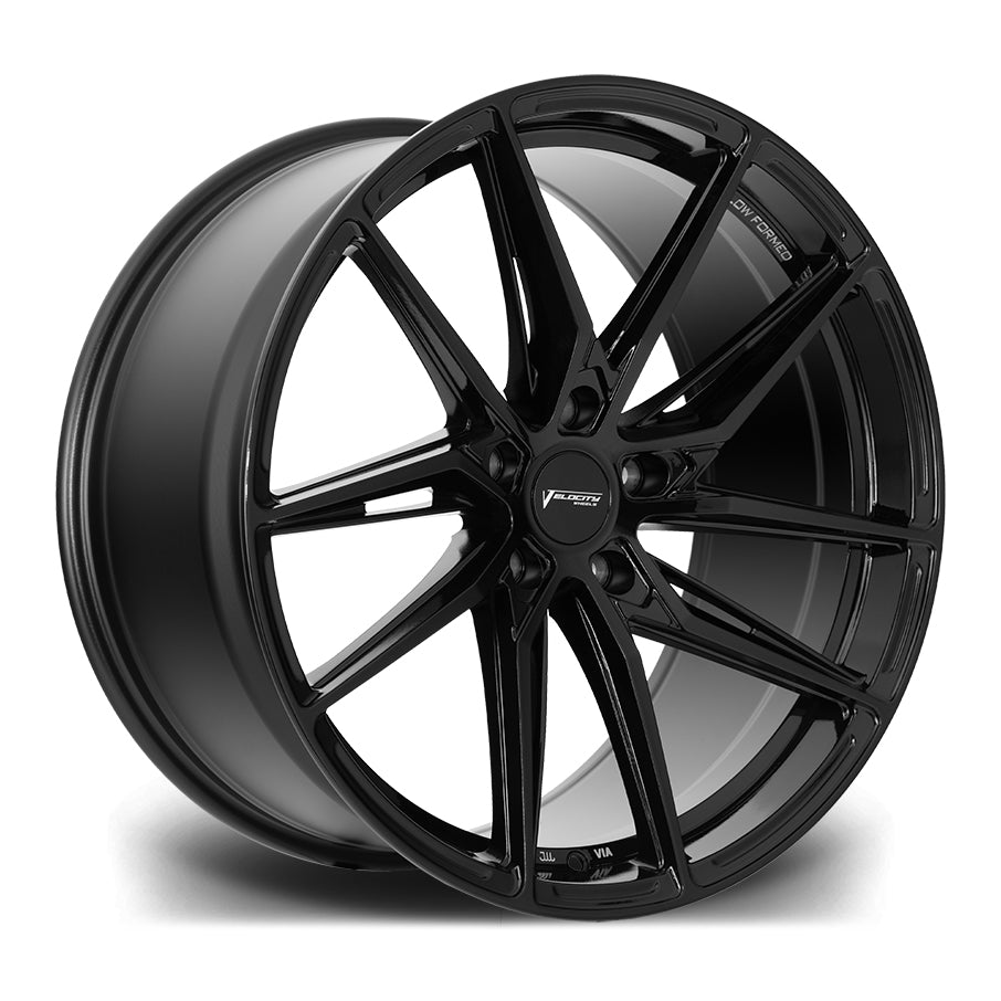 20-inch Velocity VF2 Gloss Black alloy wheels