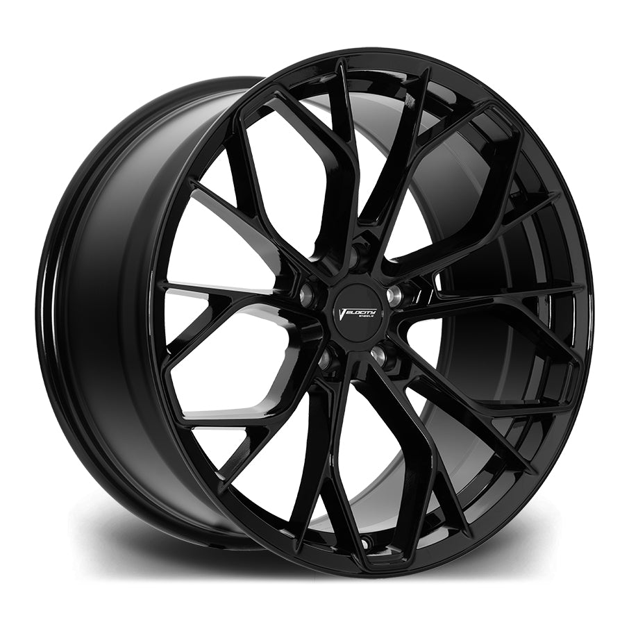 20-inch Velocity VF3 Gloss Black alloy wheels