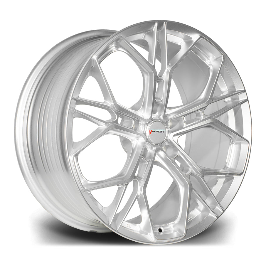 20-inch Velocity VF7 Silver alloy wheels