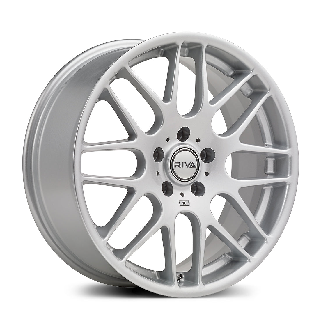 18-inch Fox DTM Gloss Silver alloy wheel