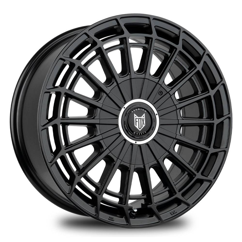 18-inch Fox WX1 Satin Black alloy wheel