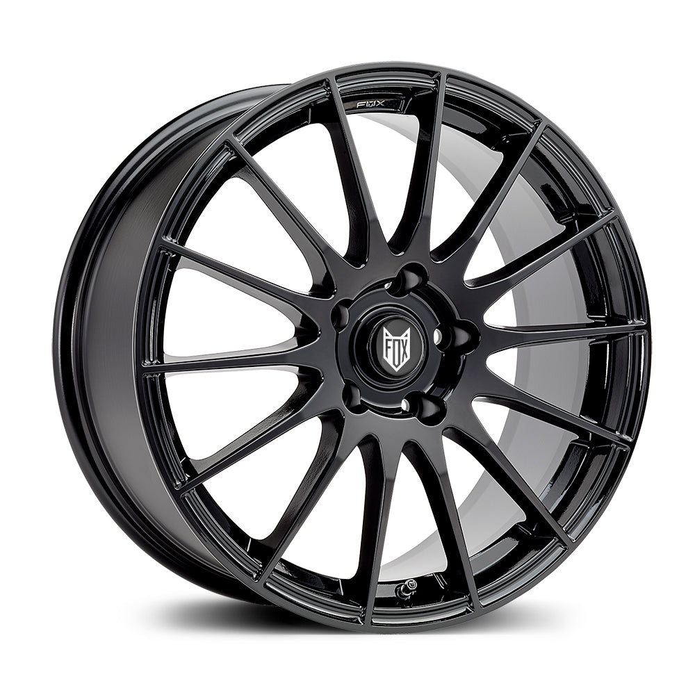 17" Fox FX004 Gloss Black alloy wheel