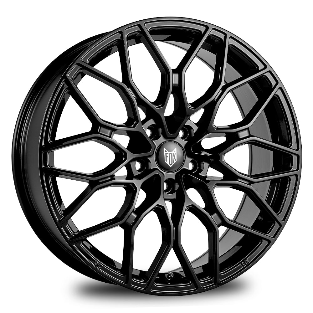 17" Fox FX9 Gloss Black alloy wheel