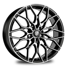 19-inch Fox FX9 Black Polished alloy wheel