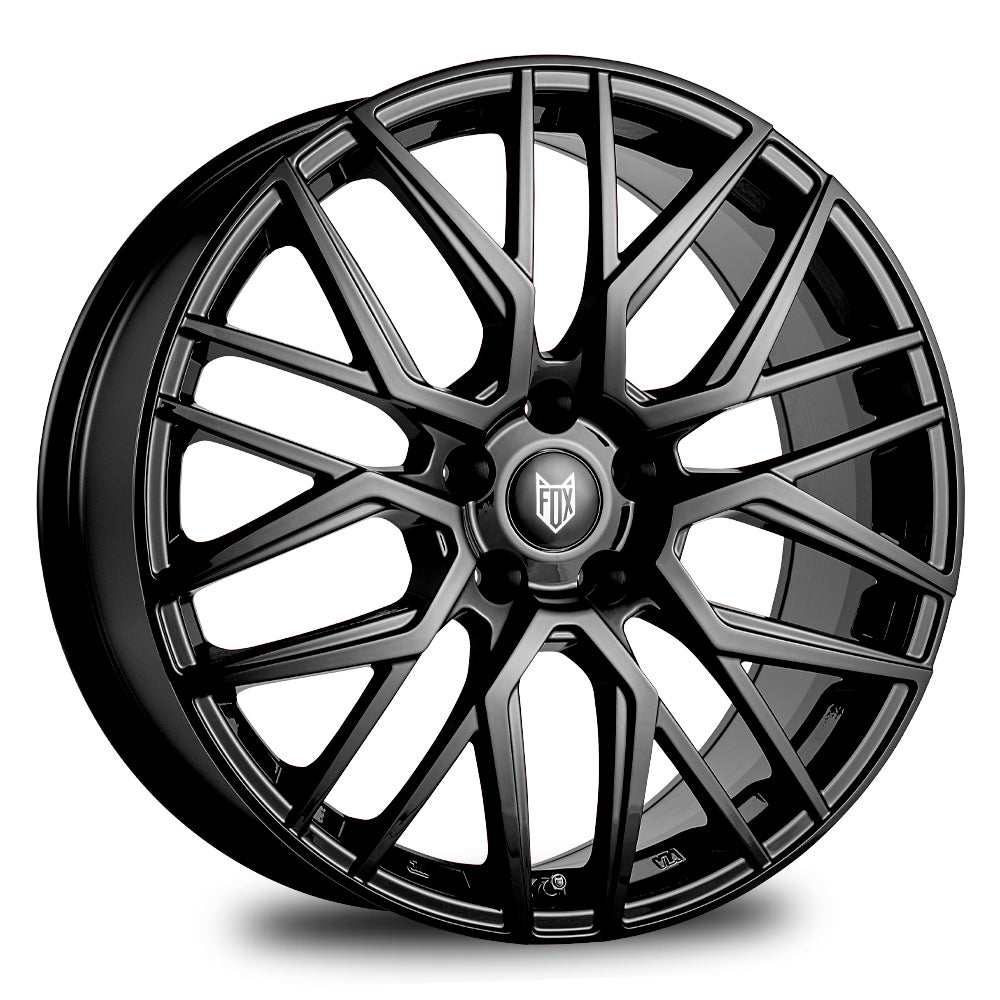 18-inch Fox BMA Gloss Black alloy wheel