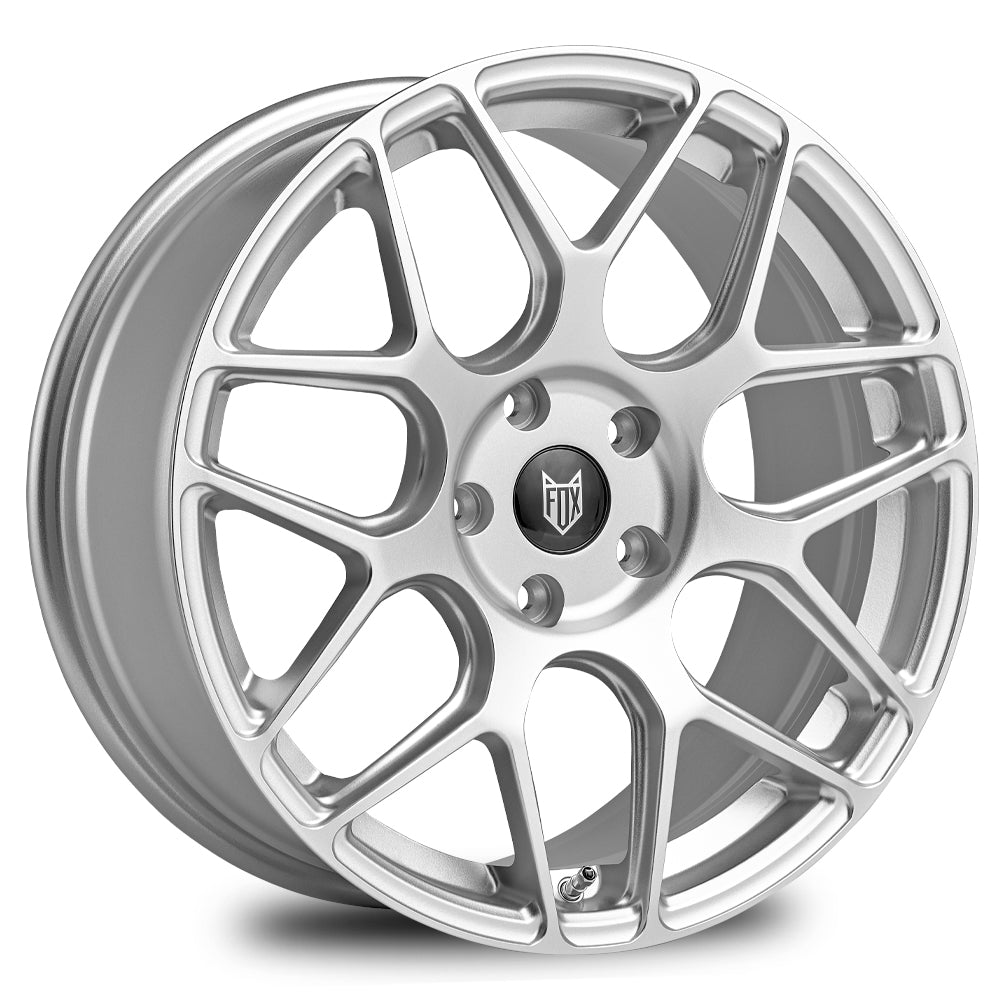 18-inch Fox PF3 Satin Silver alloy wheel