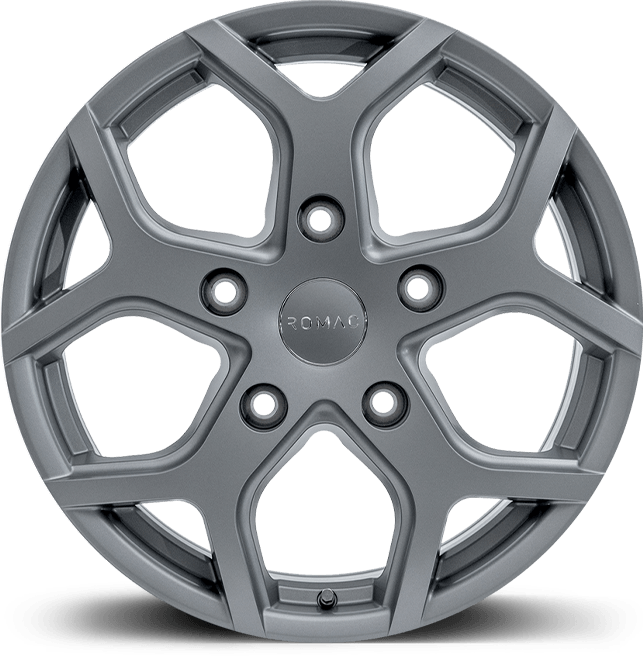 16-inch Romac Cobra Matt Carbon alloy wheel
