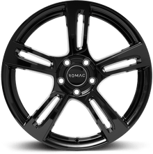 18-inch Romac Edge Gloss Black alloy wheel