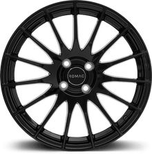 15-inch Romac Pulse Gloss Black alloy wheel