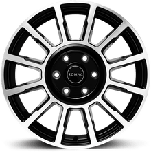 18-inch Romac Stealth Black Polished alloy wheel