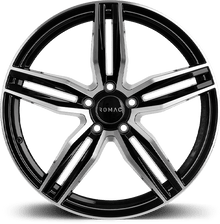 18-inch Romac Venom Black Polished alloy wheel