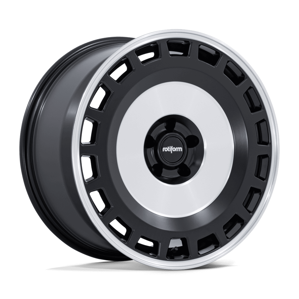 19" Rotiform ZBF - Black Machined Face