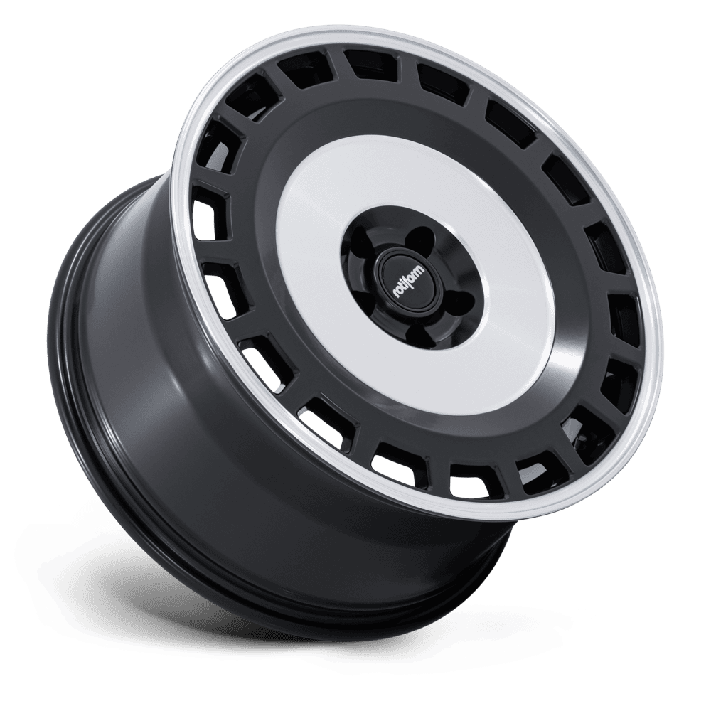 19" Rotiform ZBF - Black Machined Face